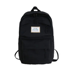 Women Girl Canvas Backpack Large Capacity Bookbag Laptop Daypack