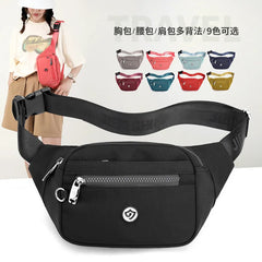 Women Casual Nylon Crossbody Shoulder Waist Packs Chest Bags