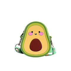 Fruit Shape Shoulder Handbag Phone Pouch Crossbody Bag Satchel Tote Purse