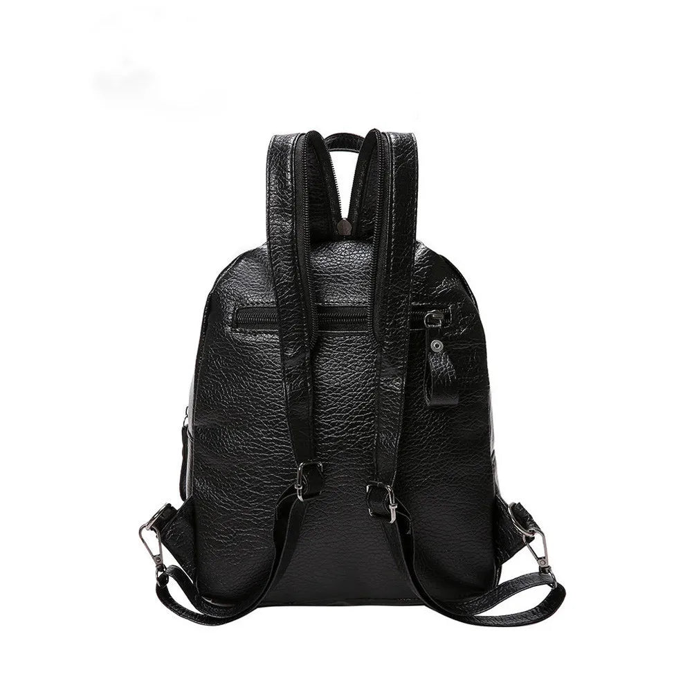 Women Girl Multifunction Shoulder Bookbags School Bag Backpack