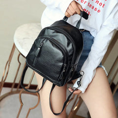 Women Girl Multifunction Shoulder Bookbags School Bag Backpack