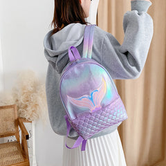Sequin Glitter Bling Backpacks PU Leather Women Bag Mochila