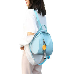 Women Girls Backpack Letter Print Large Capacity Travel Daypack Shoulder Bag
