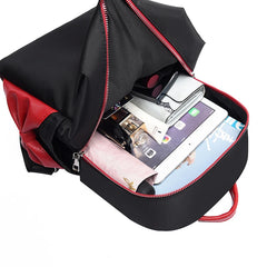Women Girls Backpack Lightweight Waterproof Oxford Cloth Rucksack