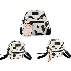 Women's Cow Print Shoulder Crossbody Bag Lady Tote Satchel Purse