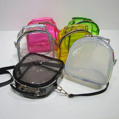 Women Girls Crossbody Clear Purse Jelly Candy Mini Bags