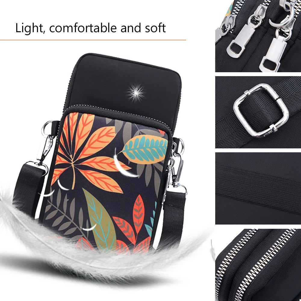 Women Girls Crossbody Phone Bags Wallet Cellphone Purse Small Shoulder Bag