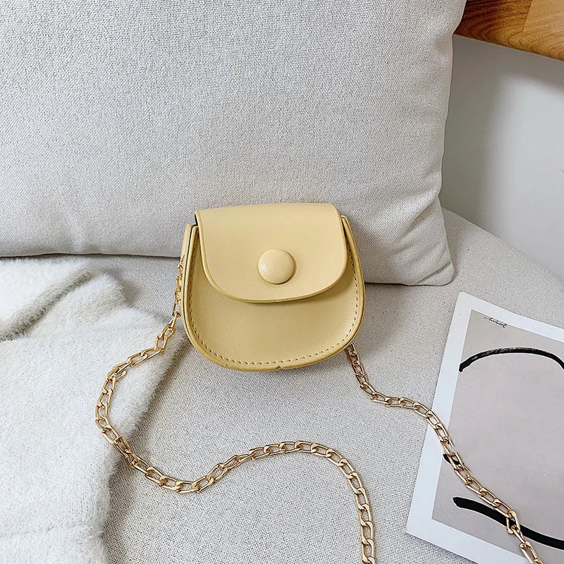 Small Shoulder Bag PU Leather Mini Crossbody Bags