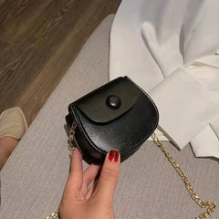 Small Shoulder Bag PU Leather Mini Crossbody Bags