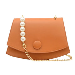 Women Girls PU Leather Handbag Chain Shoulder Bag Summer Tote Messenger Satchel