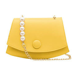Women Girls PU Leather Handbag Chain Shoulder Bag Summer Tote Messenger Satchel