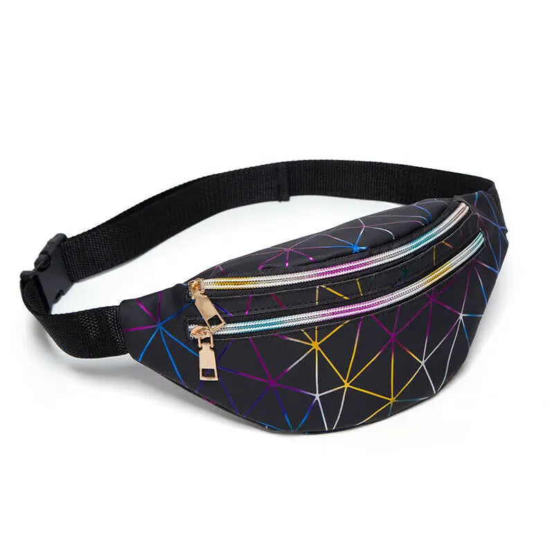 Women Girls Waist Fanny Pack Belt Bag Chest Pouch Hip Bum Bag Small Purse