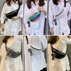 Women Girls Waist Fanny Pack Belt Bag Pouch Hip Bum Bag Travel Sport Small Purse