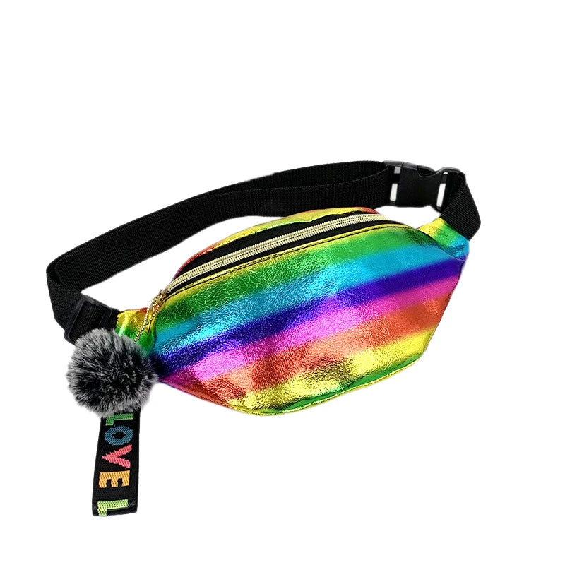 Women Girls Waist Pack Belt Outdoor Bag Pouch Hip Bum Bag