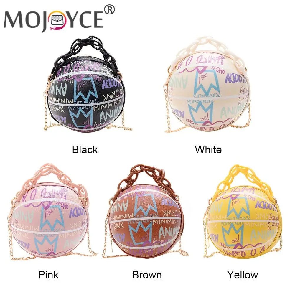 Women Graffiti Chain Bags Mini Shoulder Bags for Women