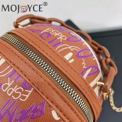 Women Graffiti Chain Bags Mini Shoulder Bags for Women