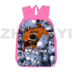 Grizzy and The Lemmings 3D Backpacks for Girls 12/16 Inch
