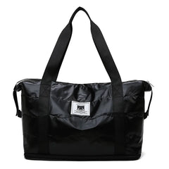 Women Gym Bag Sports Fitness Handbag Training Bags For Shoes Travel Dry And Wet