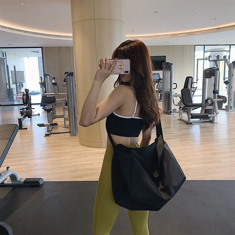 Women Gym Bags Crossbody Fitness Hiking Swimming Storage Bag