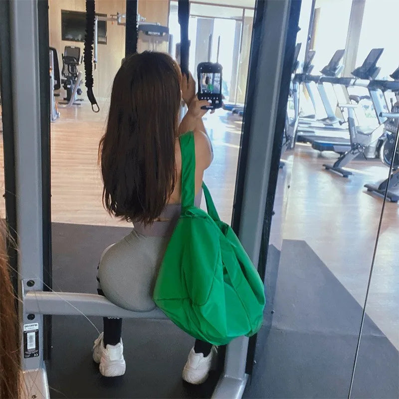 Women Gym Bags Crossbody Fitness Hiking Swimming Storage Bag