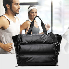Women Gym Sports Bag Waterproof Yoga Mat Organizer Weekend Travel Duffle Bags
