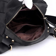 Women Oxford Messenger Bag Waterproof Diagonal Shoulder Bag
