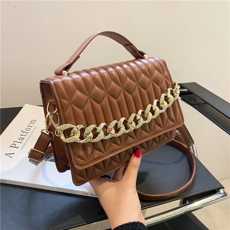 Vintage Tassel Shoulder Bag High Retro Casual Messenger