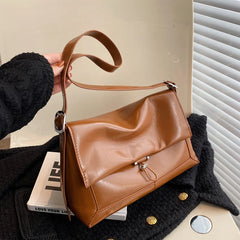 High Pu Leather Women Shoulder Bag Casual Tote Bags