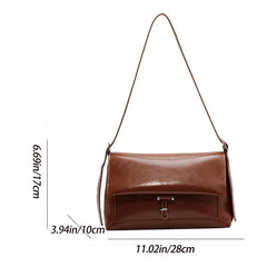 High Pu Leather Women Shoulder Bag Casual Tote Bags