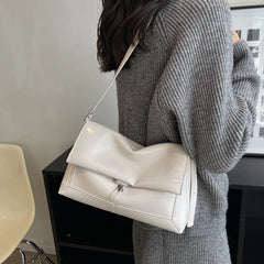 High Pu Leather Women Shoulder Bag Casual Tote Bags