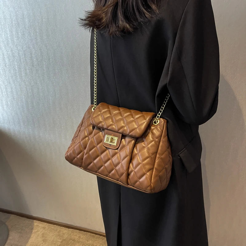 High Pu Leather Women Shoulder Bag Ladies Casual Tote Bags Sac a Main