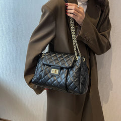 High Pu Leather Women Shoulder Bag Ladies Casual Tote Bags Sac a Main