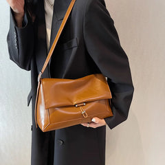 High Pu Leather Women Shoulder Bag Casual Tote Bags