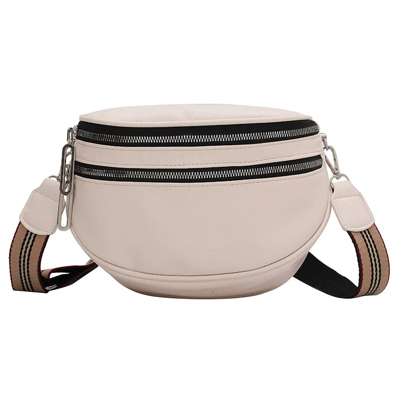 Women Handbag Soft PU Leather Tote Shoulder Messenger Bag