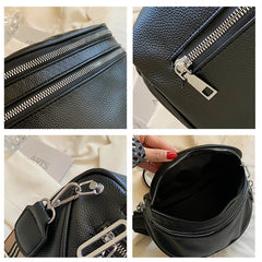 Women Handbag Soft PU Leather Tote Shoulder Messenger Bag