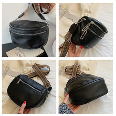 Women Handbag Soft PU Leather Tote Shoulder Messenger Bag