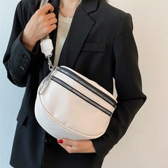 Women Handbag Soft PU Leather Tote Shoulder Messenger Bag