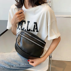 Women Handbag Soft PU Leather Tote Shoulder Messenger Bag