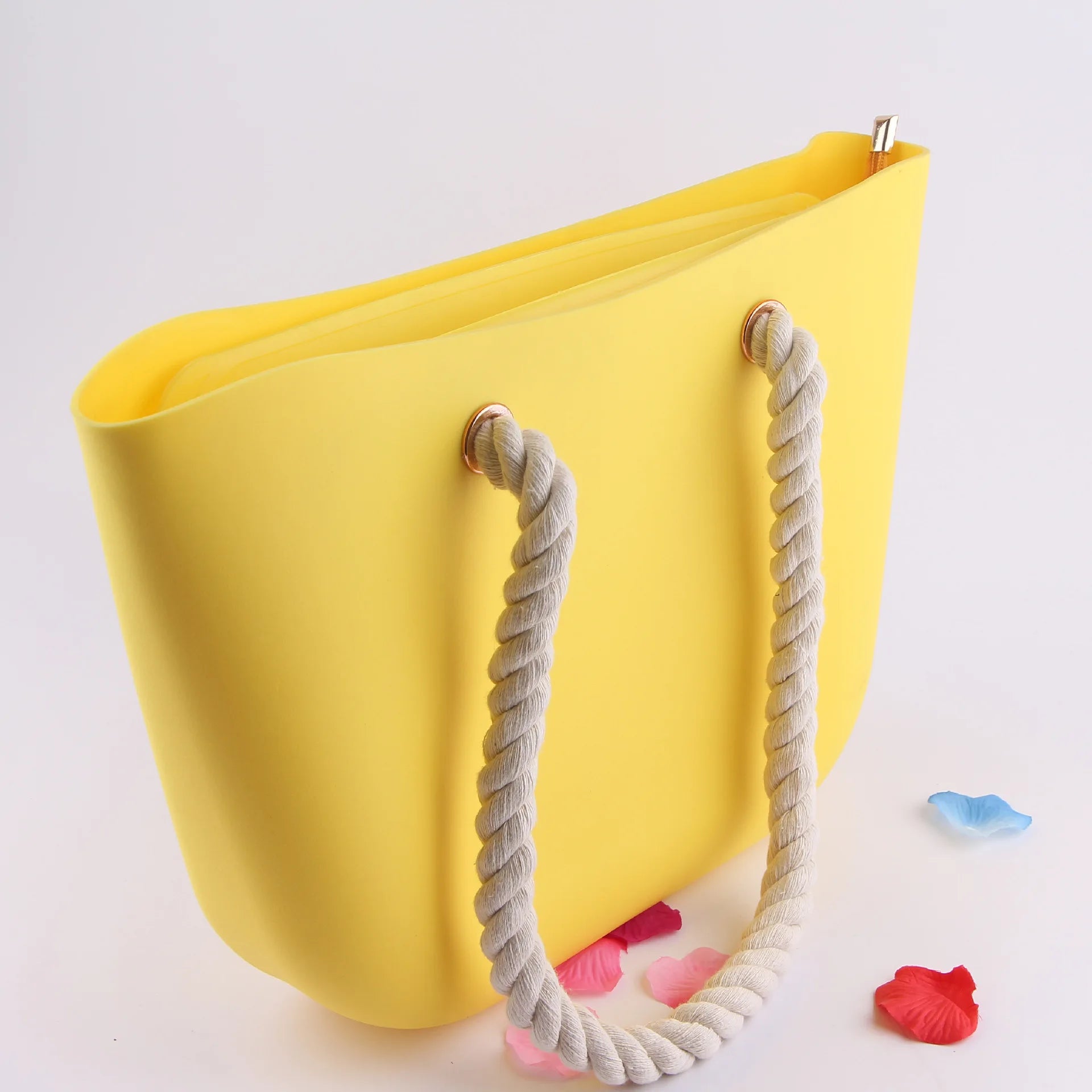 Women Jelly Handbag One-shoulder Beach Bag