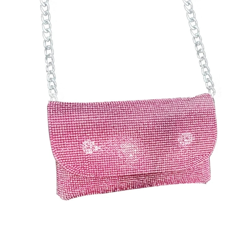 Women Handbag Evening Clutch Prom Banquet Purse Shoulder Bag