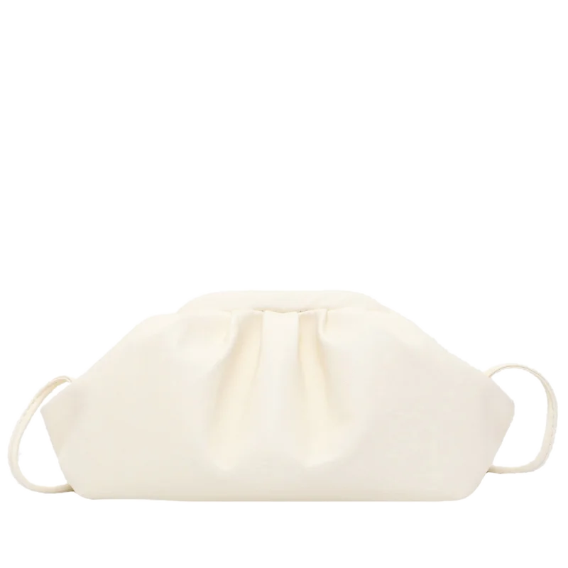 Leather Hobos Cloud Handbag for Women Shoulder Bag