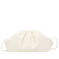 Leather Hobos Cloud Handbag for Women Shoulder Bag