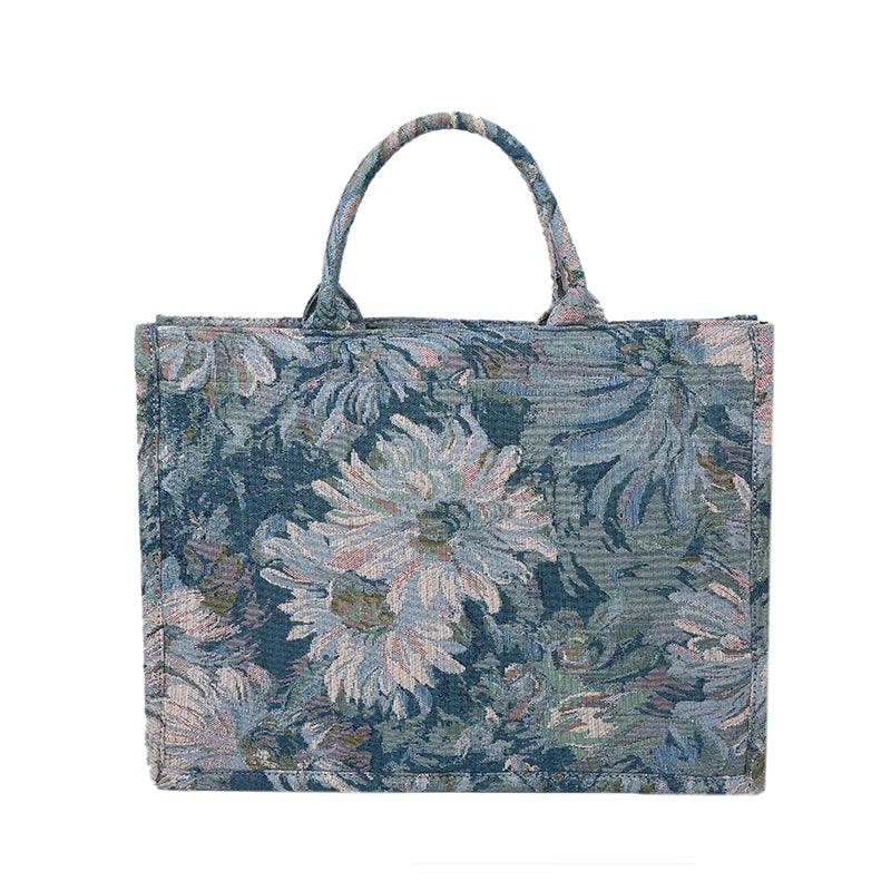 Letter Printing Handbag High-Capacity Shoulder Bags Tote Cross