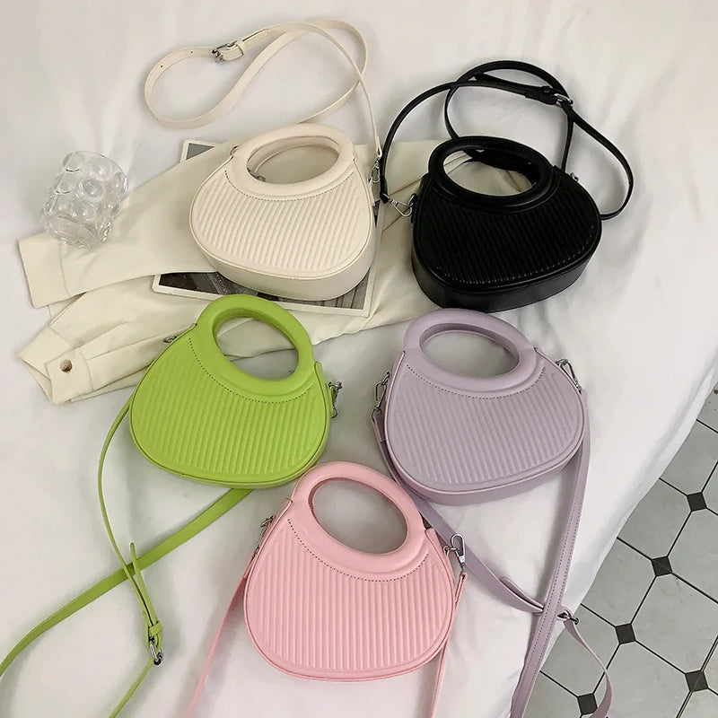 Women Chain Leather Shoulder Bag Crossbody Clutch Tote Messenger Bag