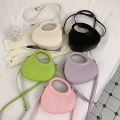 Women Chain Leather Shoulder Bag Crossbody Clutch Tote Messenger Bag