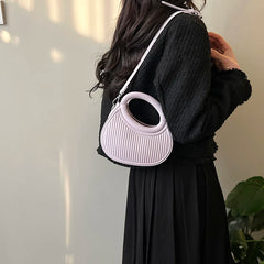 Women Chain Leather Shoulder Bag Crossbody Clutch Tote Messenger Bag