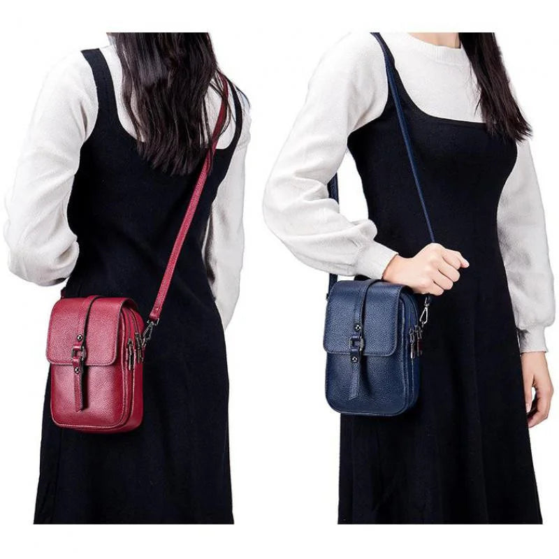 Women Handbag Phone Purse Lady Mini Messenger Bag Leather Shoulder Bags