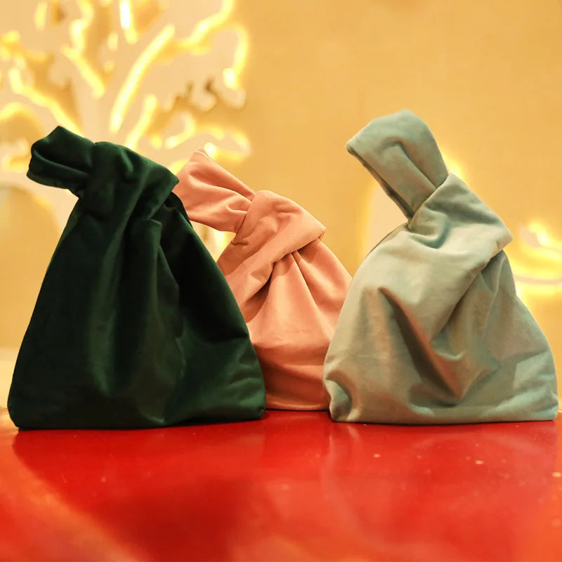 Vintage Velvet Handbag All Match Tote Bags