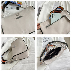 Genuine Leather Women's Shoulder Bag Soft Cowhide Messenger Bag