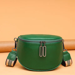 Leather Women's Handbag Diamonds Cowhide Shoulder Bag